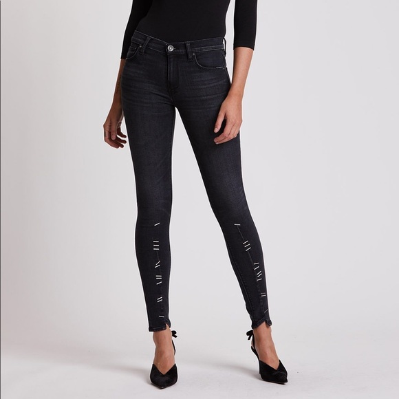 Hudson Jeans Denim - HUDSON NICO MID-RISE SUPER SKINNY STAPLE JEAN
